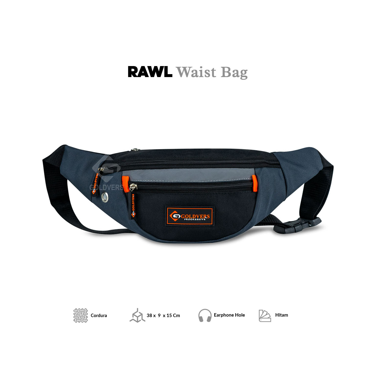 RAWL - Tas Selempang Pria Daily Kasual Formal Tas Slingbag