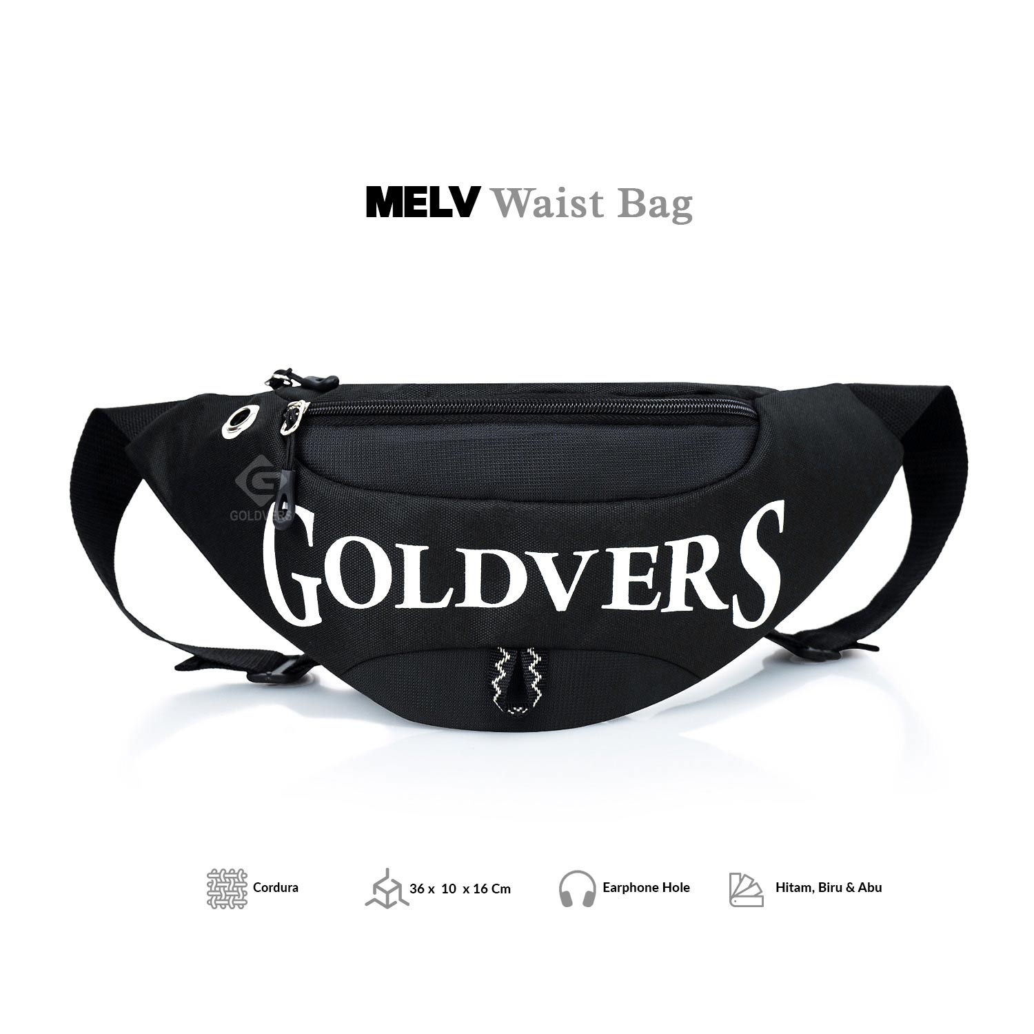 MELV - Tas Selempang Pria Daily Kasual Formal Tas Slingbag 