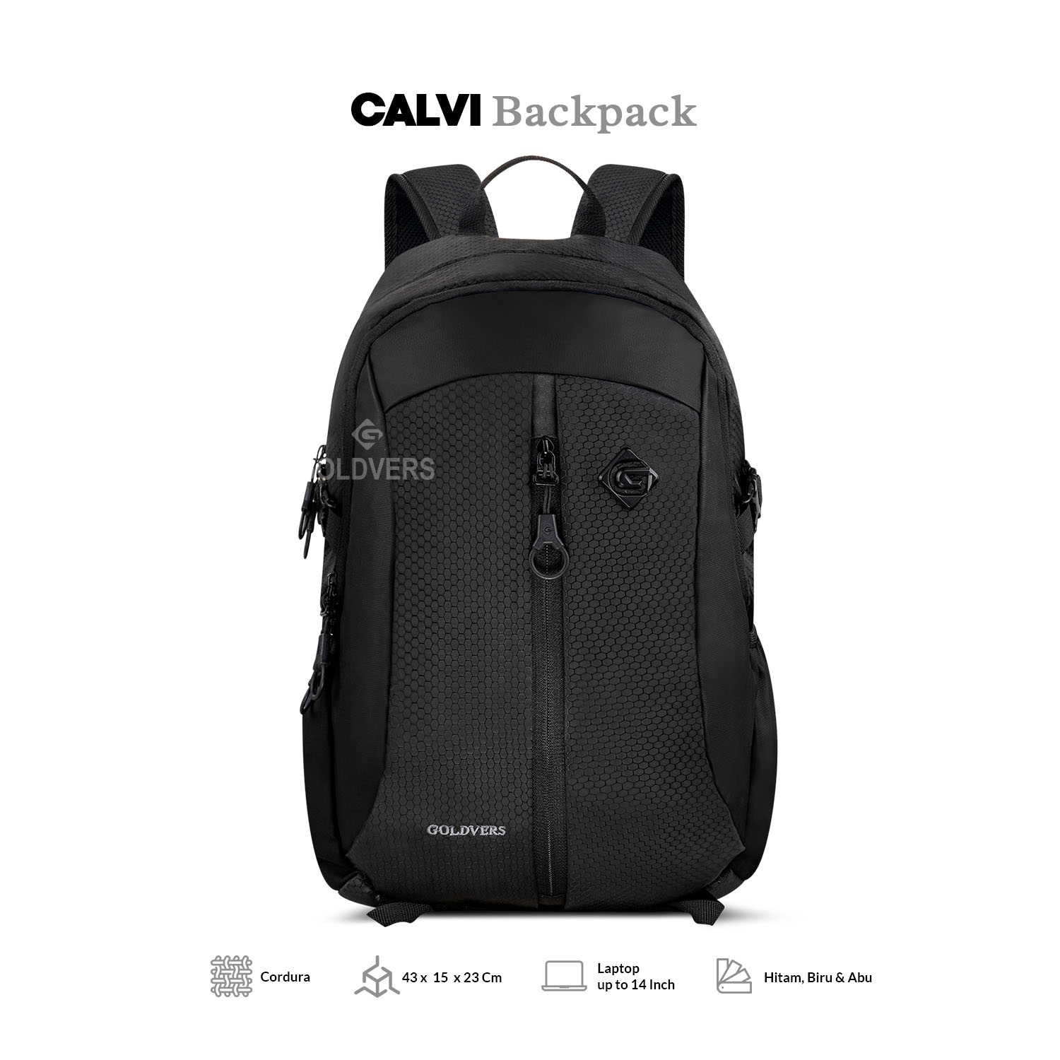 CALVI - Tas Ransel Pria Backpack Fashion Tas Punggung Tas Laptop Ransel Premium Sekolah Sport Unisex
